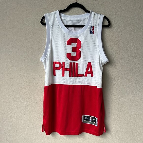 Adidas NBA Allen Iverson Philadelphia 76ers Jersey Size L - Picture 1 of 4